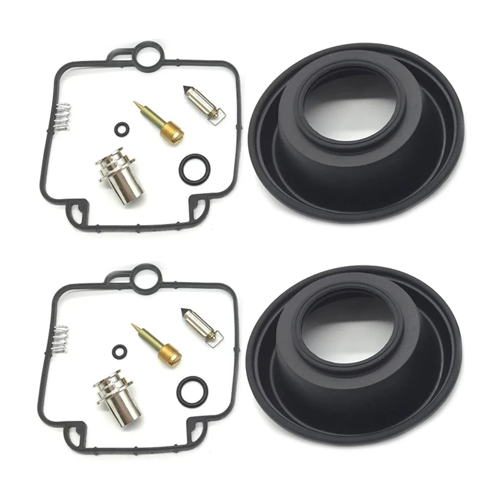 

2 Sets Carburetor Repair Kit For Suzuki GS500E 1994-2000 GS 500 E Replacement Plunger Diaphragm New