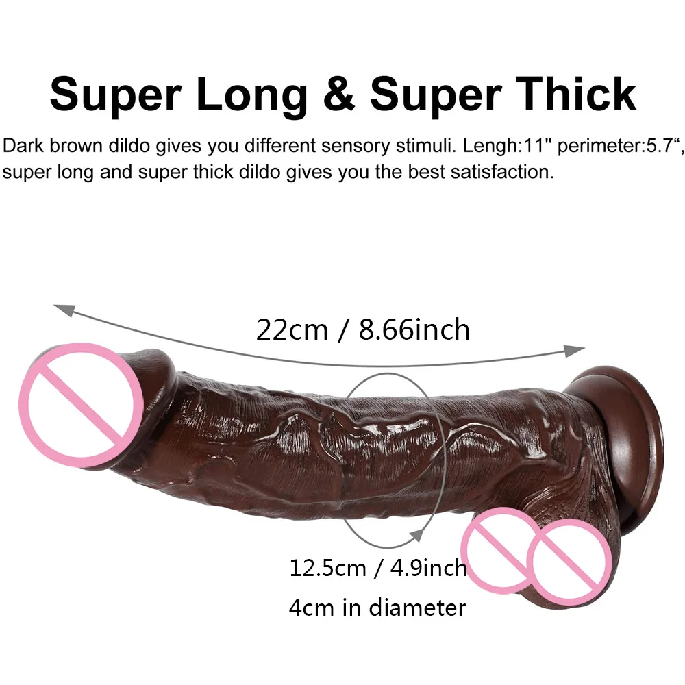 Огромный фаллоимитатор для точки G пенис Анальная пробка член Вагина Стимулятор