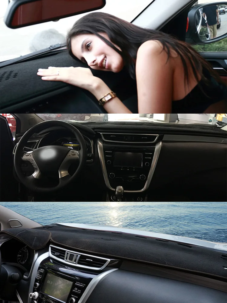 Аксессуары для Nissan Murano III Mk3 Z52Z Z52 SL 2015-2021 коврик приборной панели автомобиля