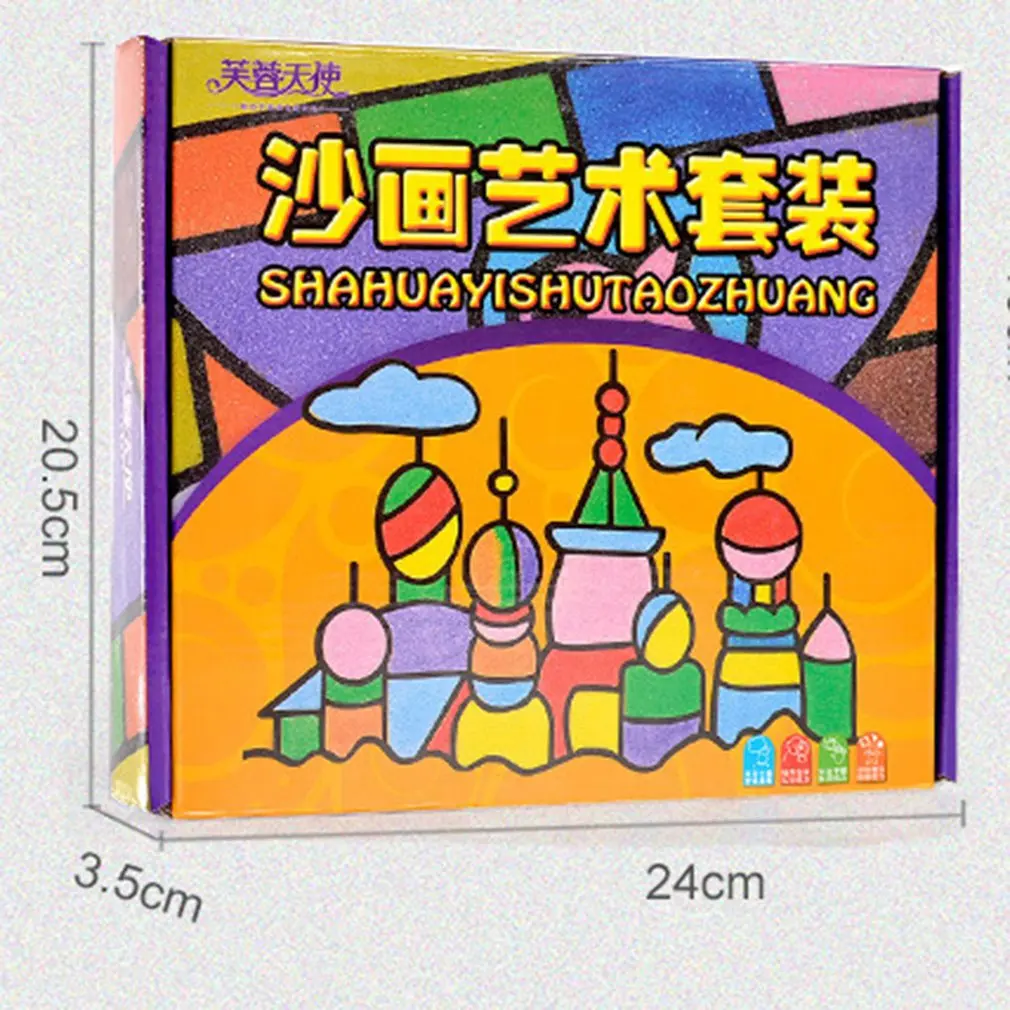 Детская ручная работа DIY картина от царапин|Мягкие игрушки животные| |