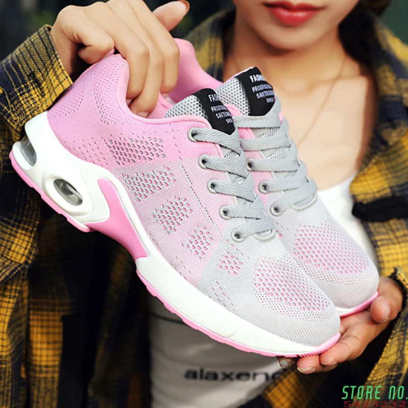 

Новинка 2021, уличная дышащая модная женская спортивная обувь, кроссовки для фитнеса, удобная Легкая спортивная обувь для тренировок