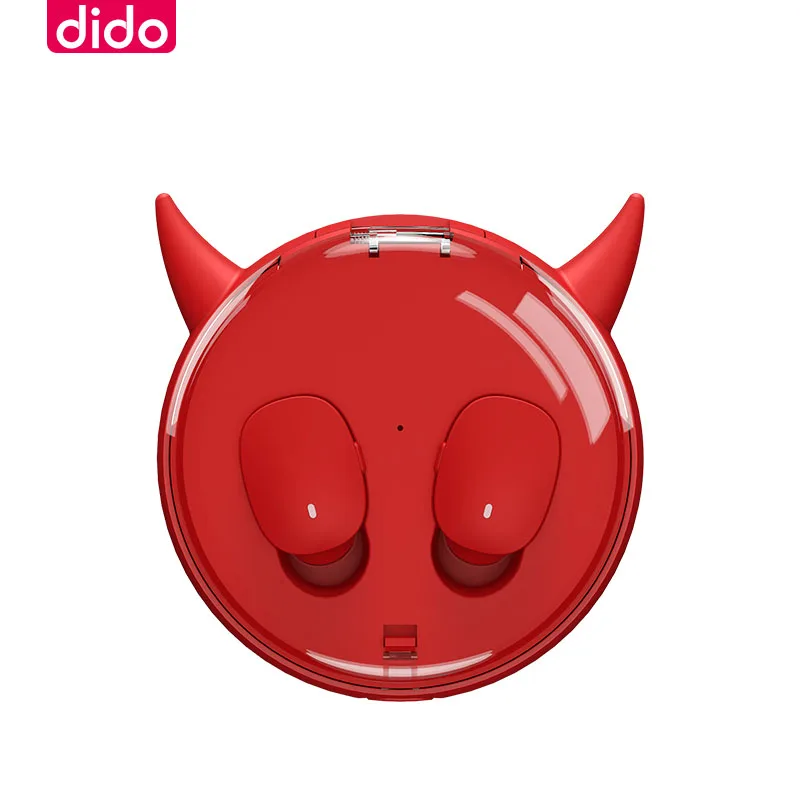 Миниатюрные беспроводные наушники вкладыши Dido i12 с Bluetooth 5 0 бинауральная