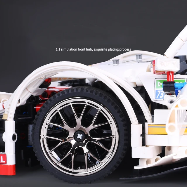 2270pcs DIY MOC SuperCar Toys Benz C63 Roadster Model Creative Building Blocks Toys for Boys Kids BlackFriday Gift Birthday Toys 4