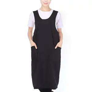 Фартуки парикмахерские, профессиональные, для парикмахерских, парикмахерских, водонепроницаемые, Парикмахерская накидка (черные), 1 шт.