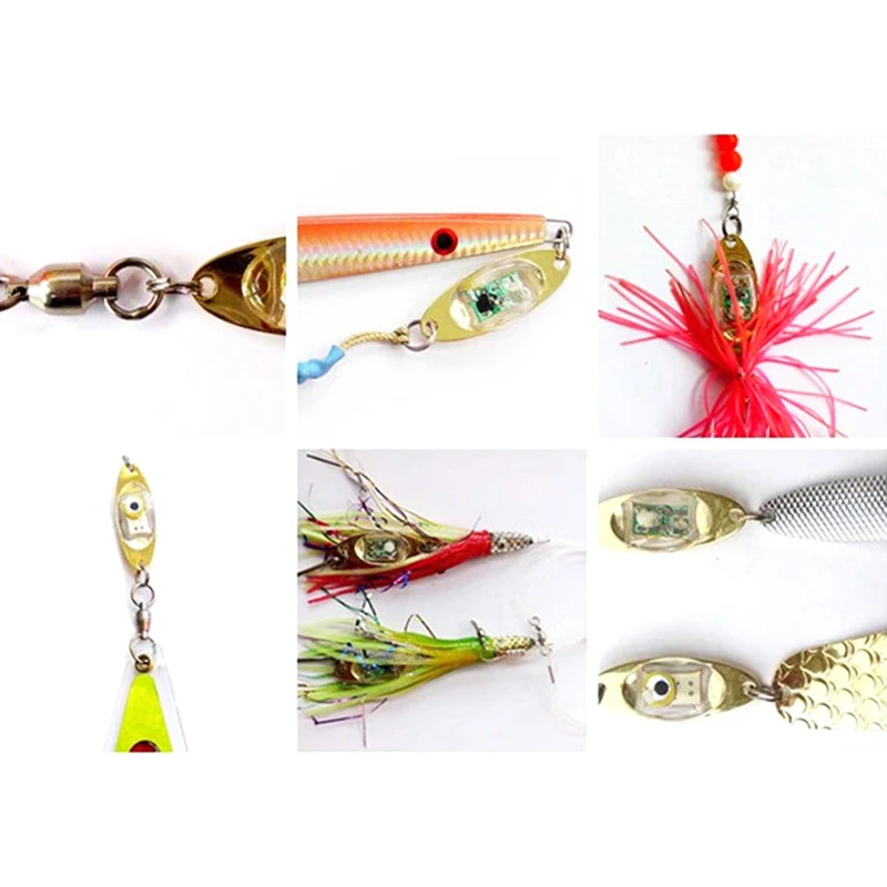 

Искусственная приманка, рыба, блесна, 1 шт., вспышка Светодиодный лампа для подводной рыбалки, кальмар, глубокое падение