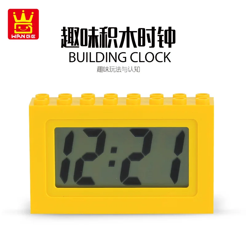 Идеи часы электроники модель аварийной сигнализации строительные блоки кирпичи