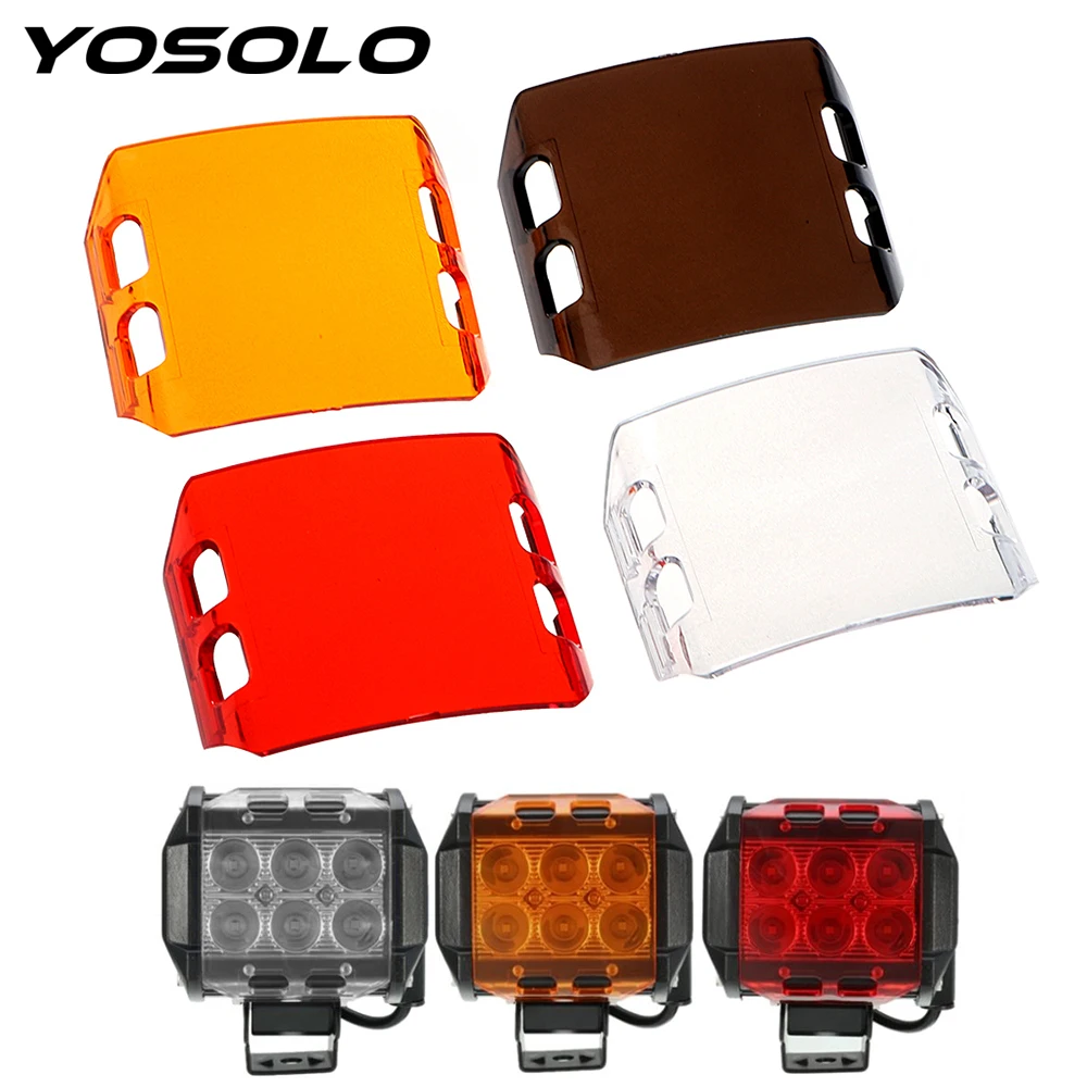 YOSOLO бар Len светодиодный светильник крышка пятно туман прожектор для бездорожья