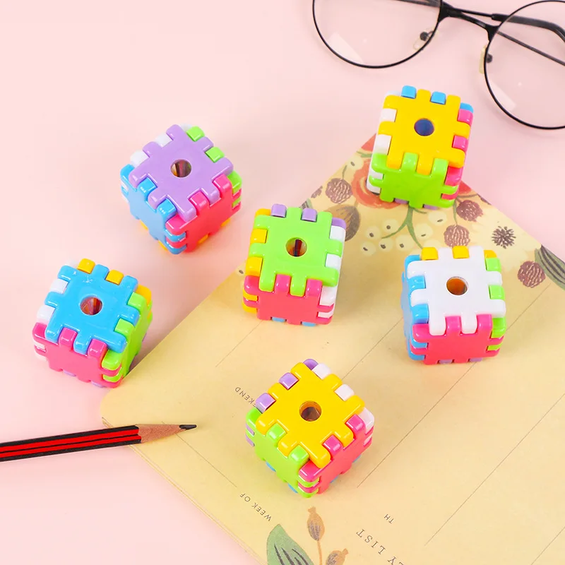 Stationery Creative UFO Pencil Sharpener Kawaii School Supplies Office Supply Stationery Items Student Prize for Kids Gift images - 6