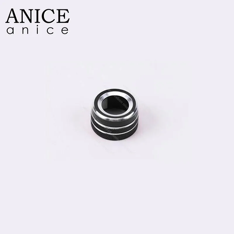 Черная Обложка из алюминиевого сплава с кольцом заднего вида для Toyota Camry Corolla