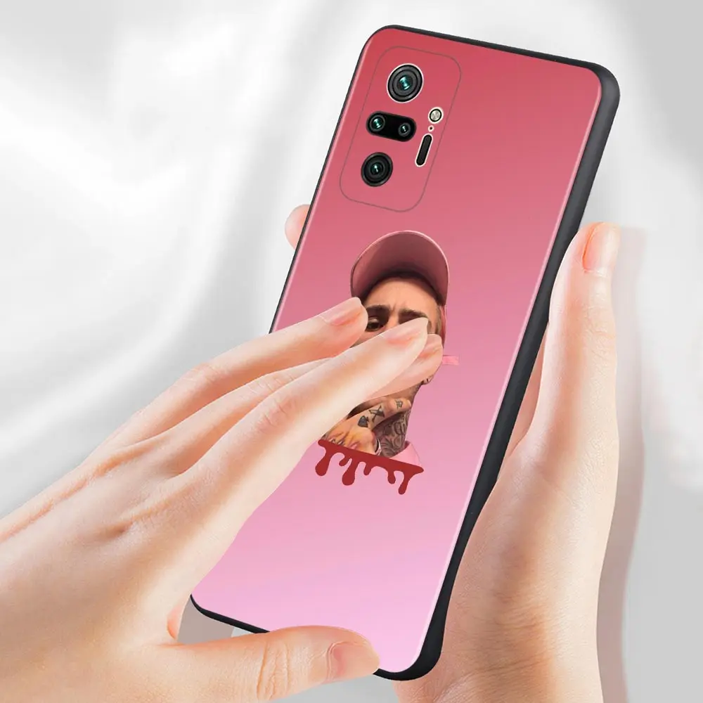 Чехлы для Xiaomi Redmi Note 10 9 9s 9t 8 8t 7 Pro Max K40 Plus 9A 9C мощный чехол-накладка Lil Peep Bo |