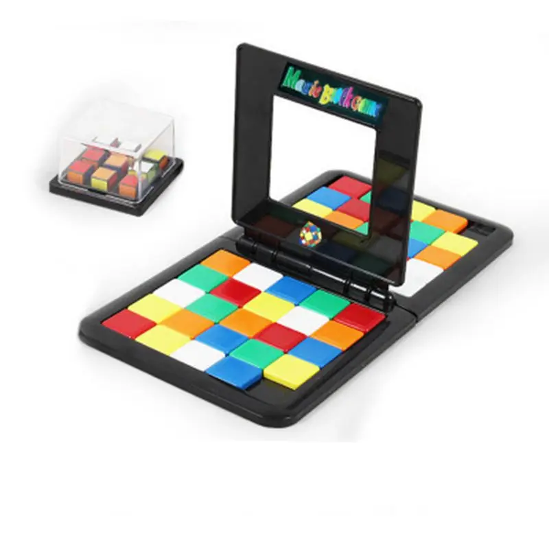 Головоломка Куб 3D головоломка гоночная доска с кубиками игра родитель ребенок