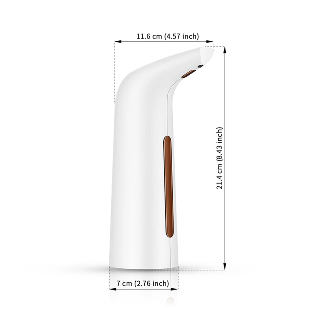 Диспенсер для мыла 400 мл автоматический умный Сенсор жидкость ванной комнаты