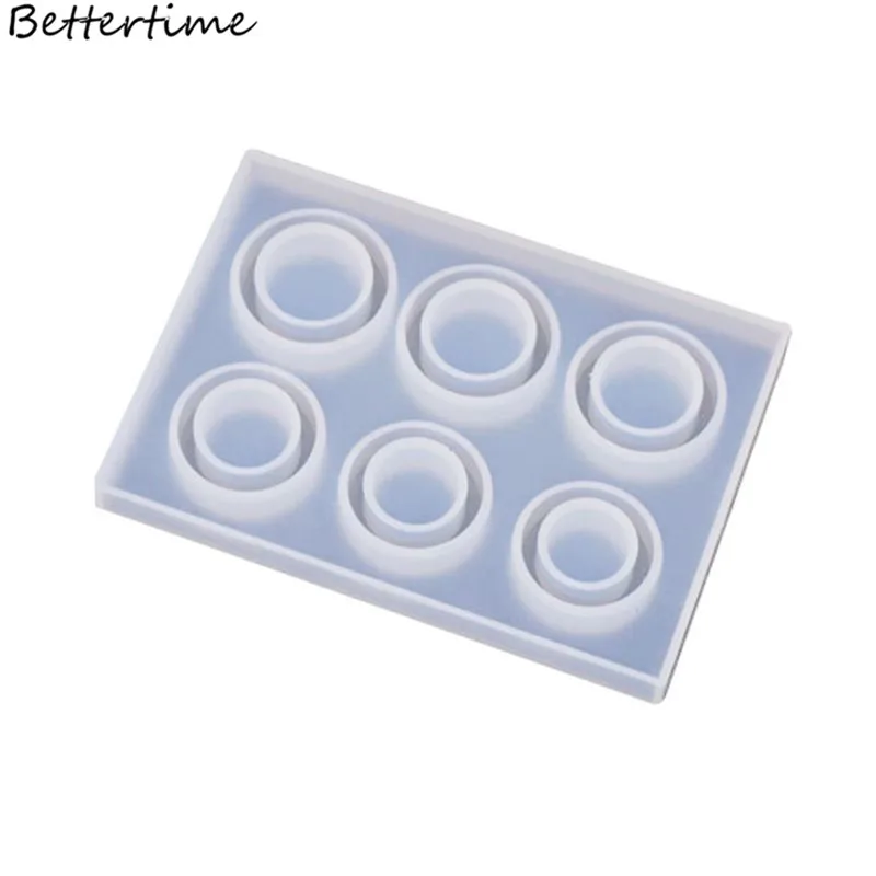 Форма силиконовая для эпоксидной смолы сделай сам молд в форме колец УФ-сетка