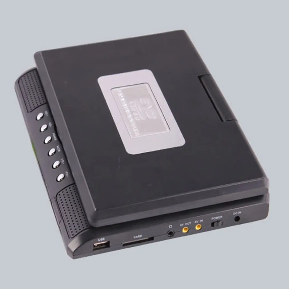 

7.8 Inch Portable HD TV Home Car DVD Player VCD CD MP3 DVD Player USB SD Cards RCA TV Portatil Cable Game 16:9 Rotate LCD Screen