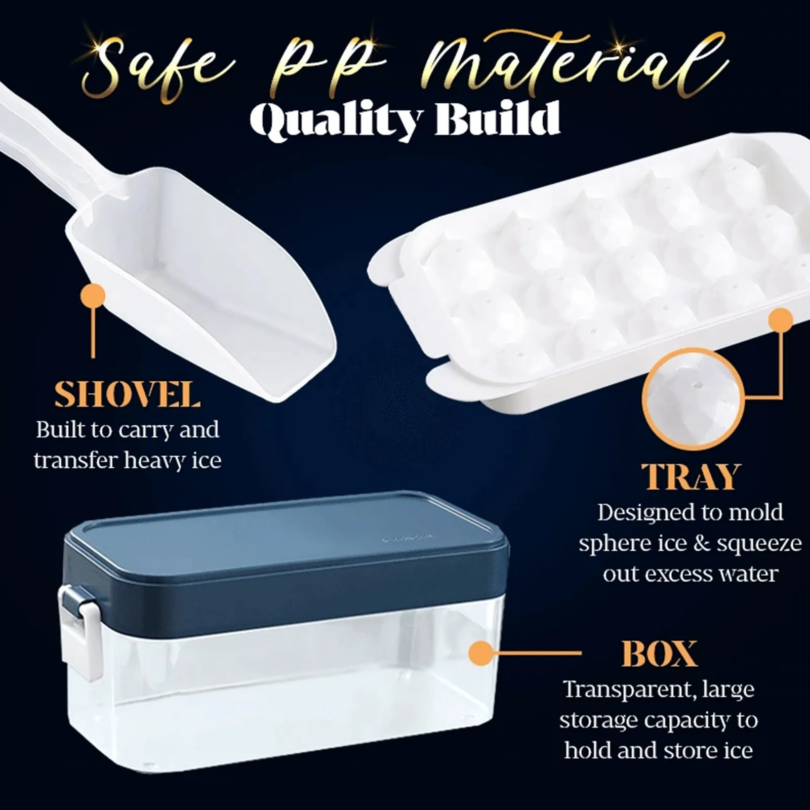 1 шт./лот кубика льда прессформы maker домашние лоток хоккейный ледяной пресс форм