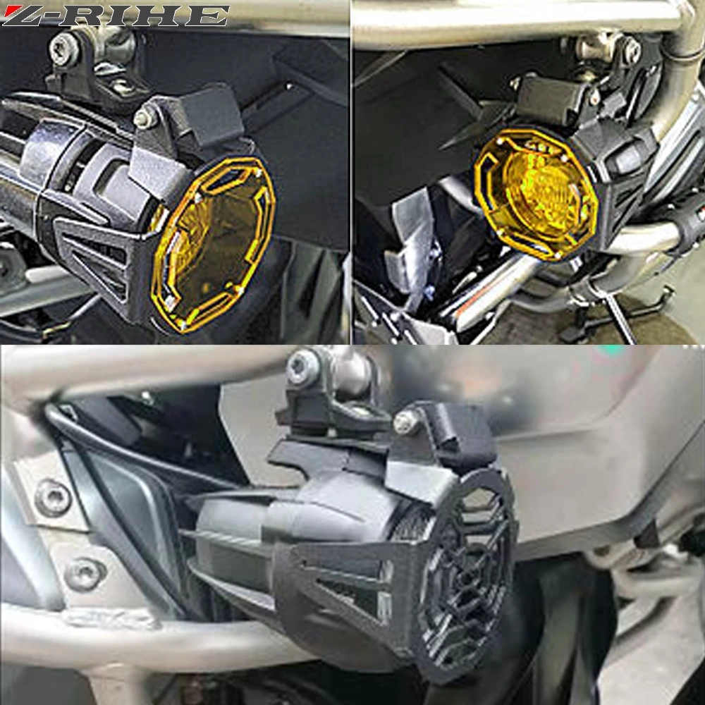 2pcs Fog light Protector Guard covers OEM Foglight Lamp Cover For BMW R 1200GS ADV F800GS Adventure R1200GS 2012 2013 2014-2020 images - 6