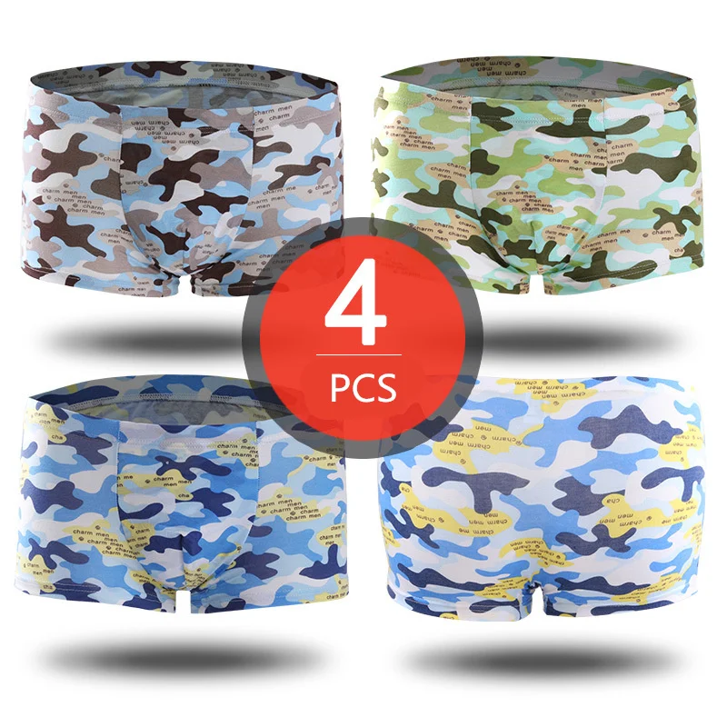 Xiaomi Mijia мужские трусы-боксеры трусы 4 шт./компл. из модифицированного вискозного