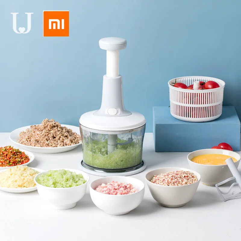 Мясорубка Xiaomi измельчитель кухонный ручной для продуктов фруктов овощей орехов