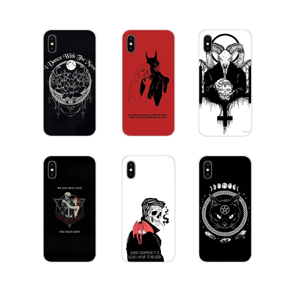Для Motorola Moto x4 E4 E5 G5 G5S G6 Z Z2 Z3 G G2 G3 C Play Plus Killstar сатана Say Meow аксессуары в форме черепа