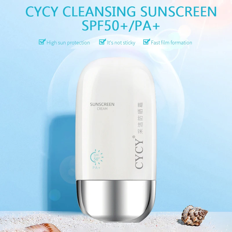 

Солнцезащитный отбеливающий крем для лица и тела, SPF50 + солнцезащитный крем для жирной кожи, увлажняющий уход за кожей лица TSLM1