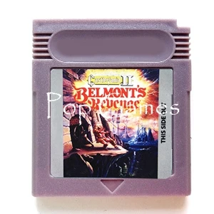 Картридж для 16-битной игровой консоли Castlevania Belmont's Vengeance Grey Shell | Электроника