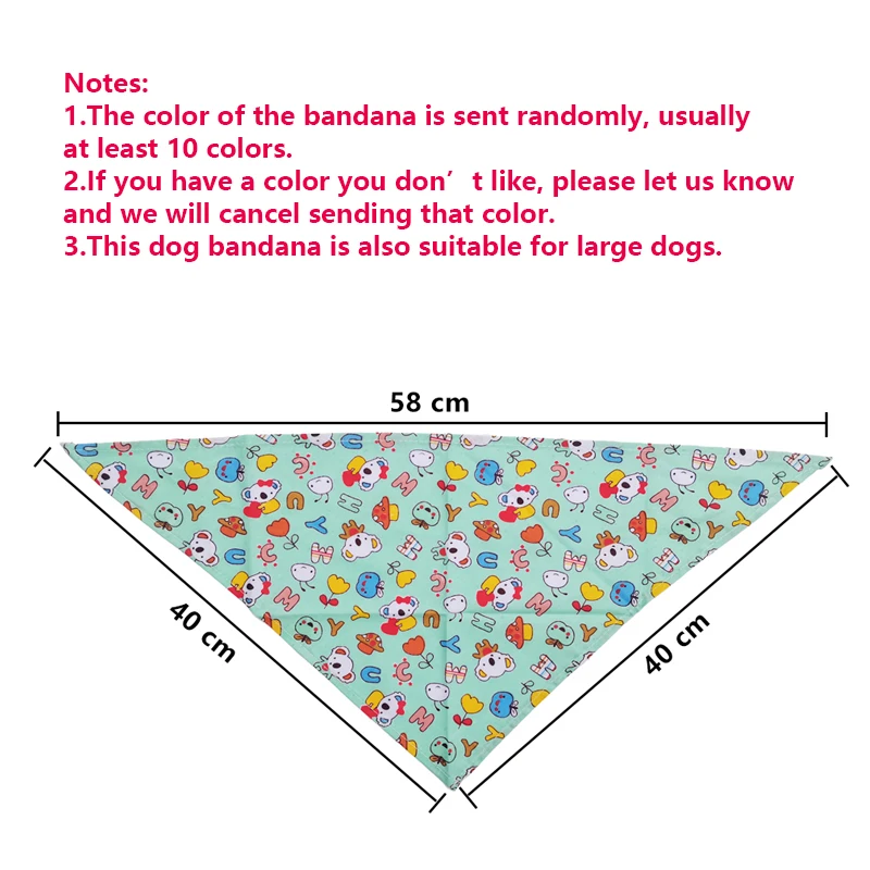 30/50 Pcs Dog Bandana Lot Bulk Personalized Pet Face Washable Bandanas For Small Large Dogs 20 Colors | Дом и сад