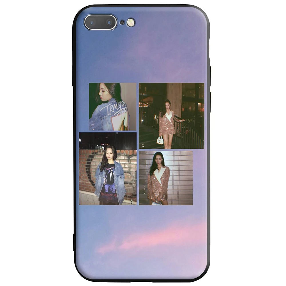 Силиконовый чехол Lee Sun Mi Sunmi для Apple iPhone 13 12 Mini 11 Pro XS X XR Max 8 7 6S 6 Plus SE 5S | Мобильные