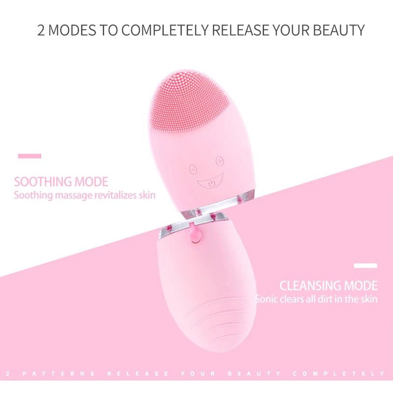 Прямая поставка электрическая щетка для чистки лица мытья Мини