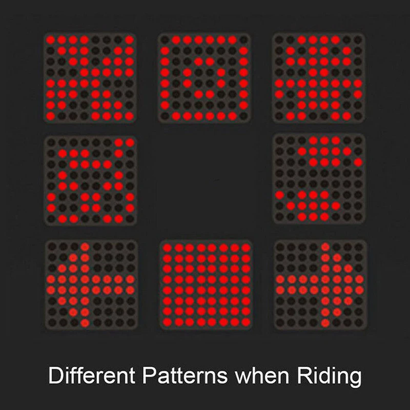 Велосипедный беспроводной 64 светодиодный лазерный велосипедный светильник