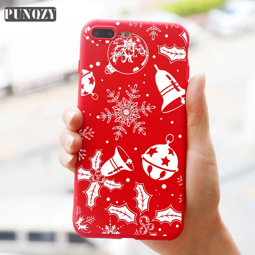 Год рождественский подарок лось снег милый чехол для телефона для iphone 11 pro 6s 8 7 Plus 5S X XS MAX ТПУ силиконовый чехол для iphone XR чехол