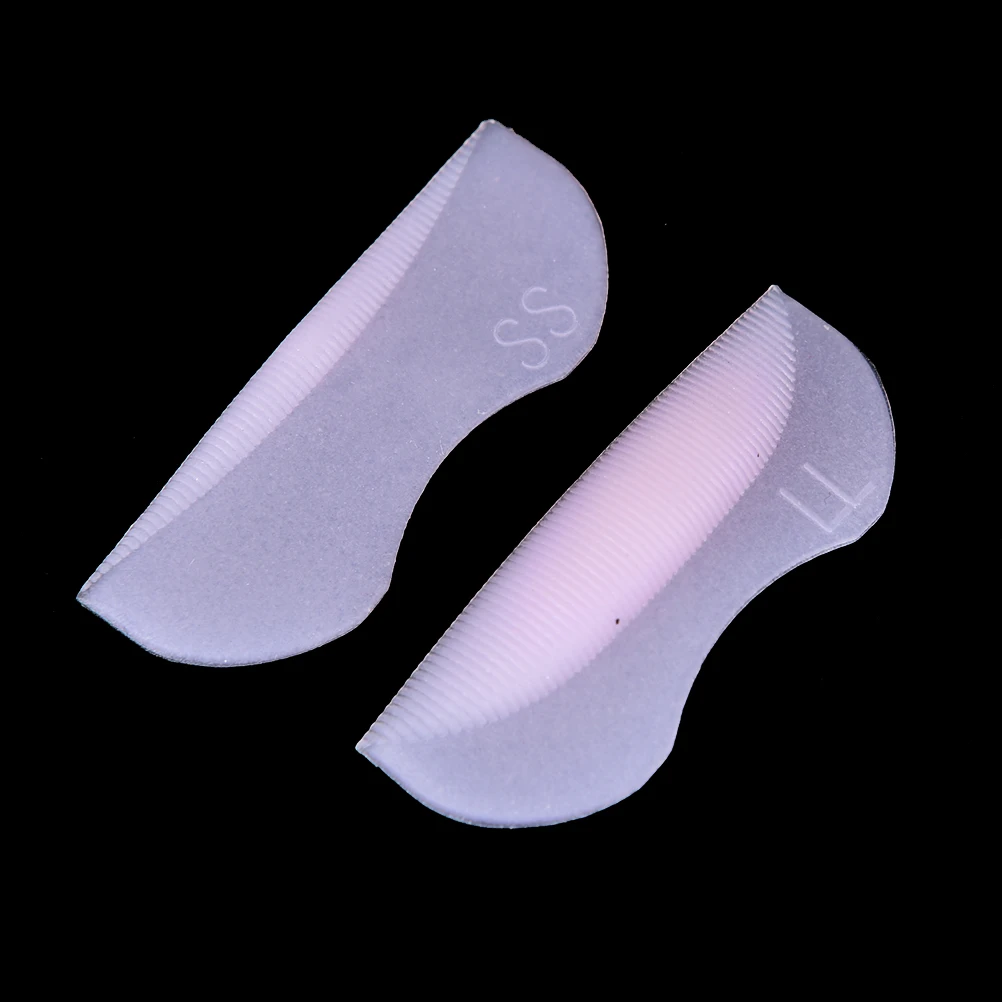 

New 10PCS/5pairs Pro Silicone Eyelash Perming Curler Curling False Fake Eye Lashes Extension Shield Pad