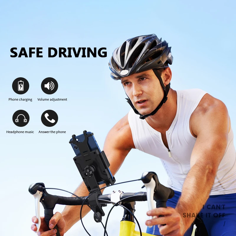 

Mirror Rack Sturdy Mount Bracket Bike Phone Holder Universal Motorcycle Bicycle Handlebar Stand Rearview Motorcycle Accessories