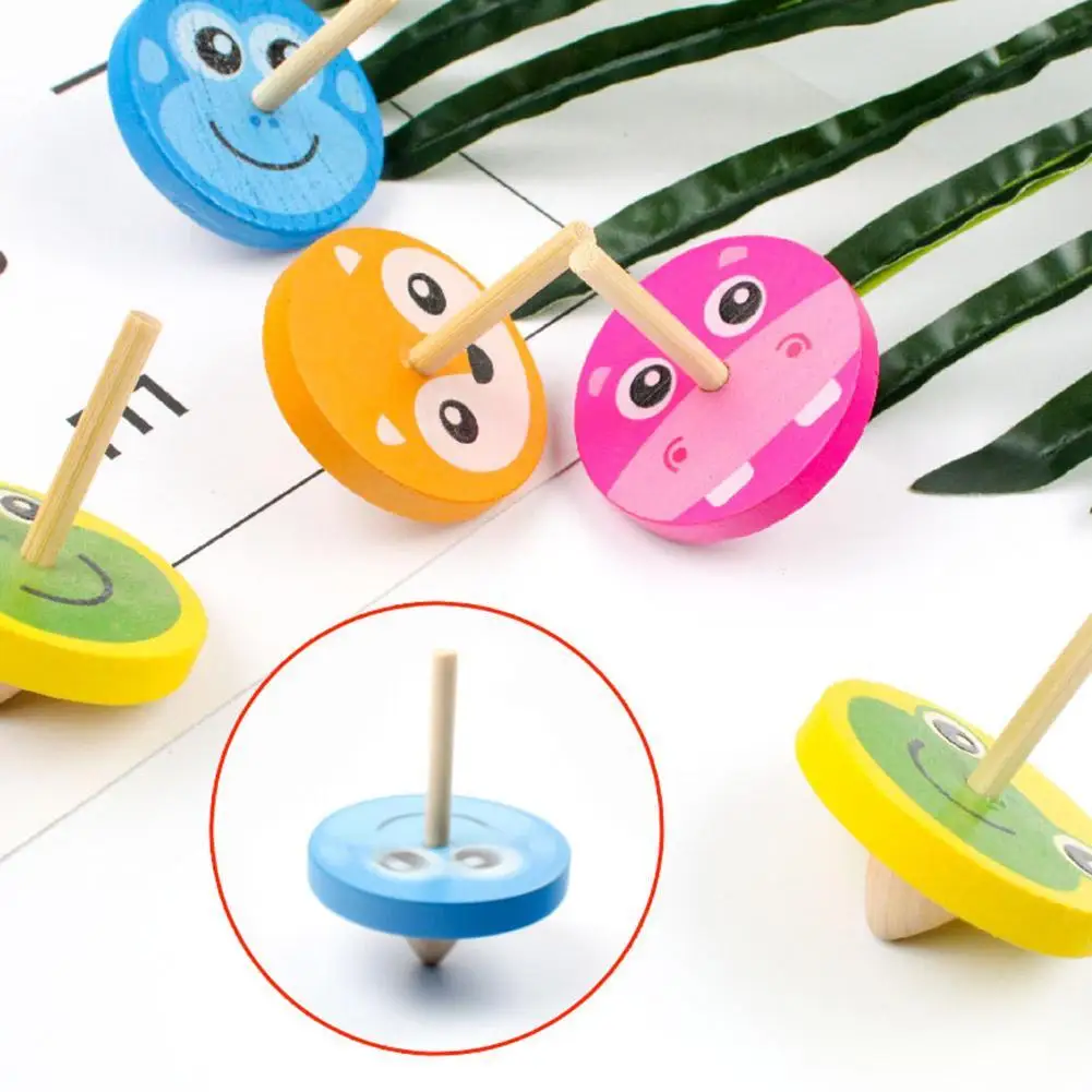 

Wood Gyro Kids Toys Relief Stress Desktop Spinning Top Toys Birthday Gifts Kids Christmas Gifts
