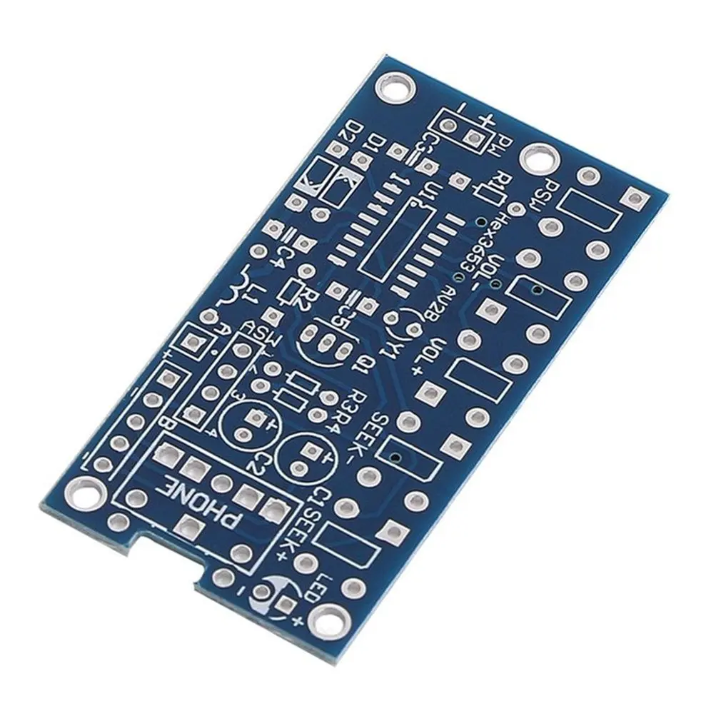Беспроводной Стерео FM радио приемник модуль PCB DIY электронные наборы 76 МГц-108 МГц