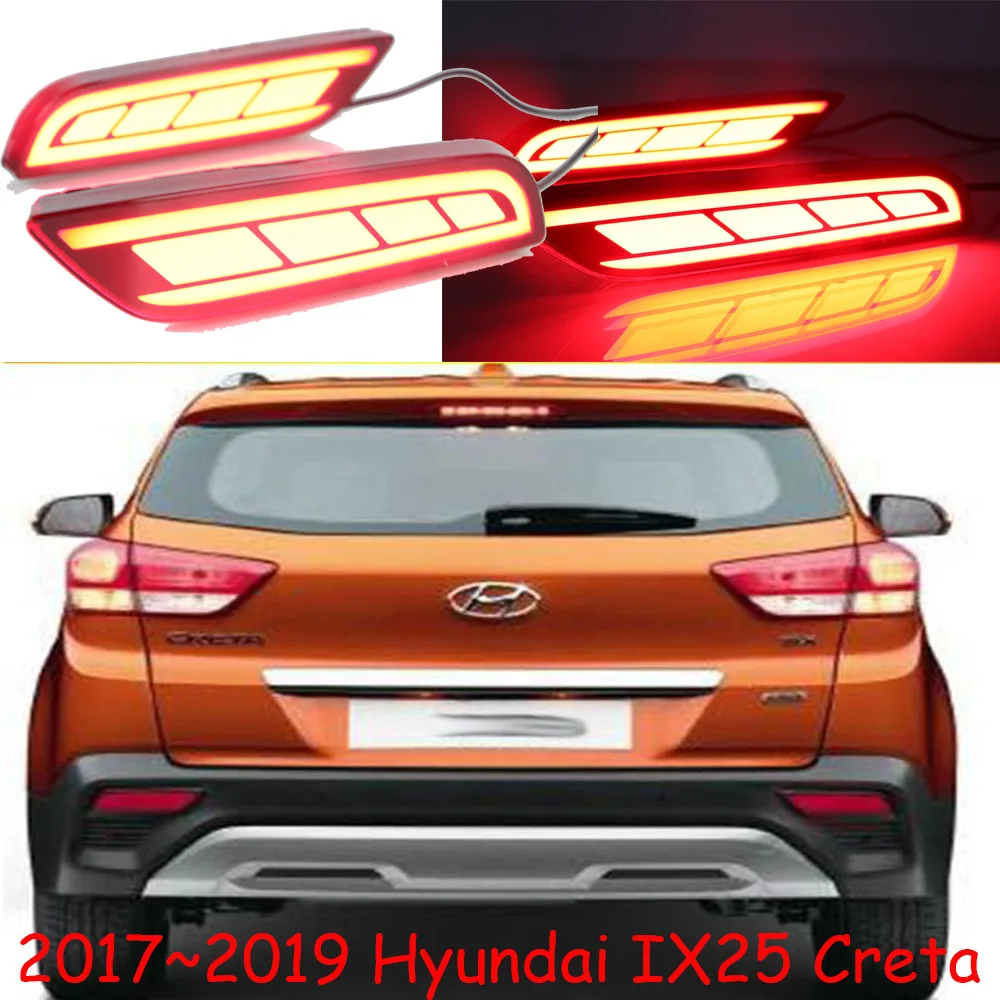 1 комплект Автомобильный Стайлинг для хвостовой лампы hyundai Creta IX25 задний фонарь 2015