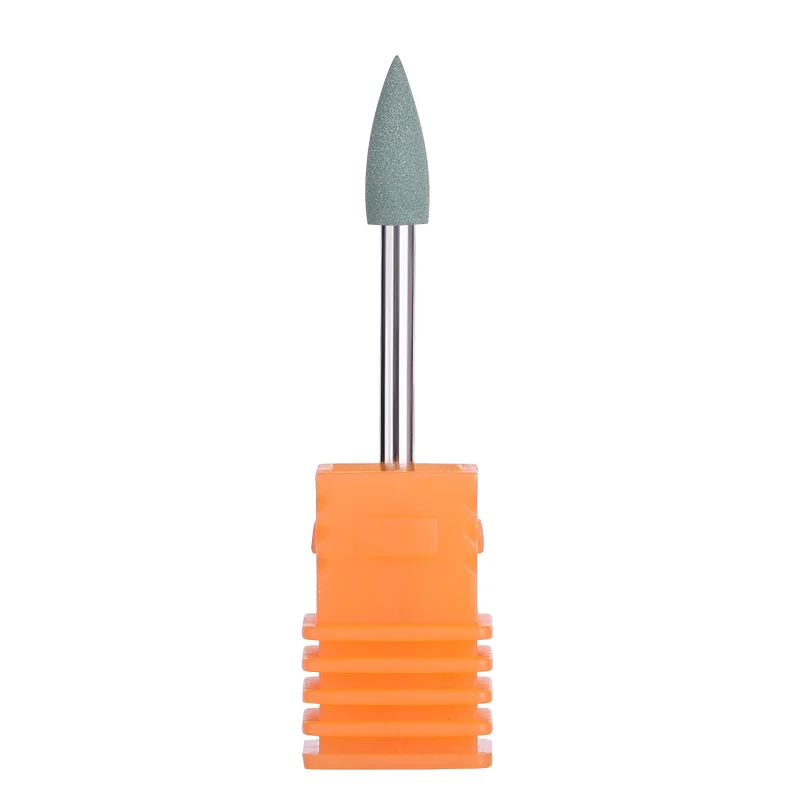 Pattern 33 Silicone 1 шт. шлифовальная пилка для ногтей, сверла для электрического фрезерного педикюрного станка, маникюрный набор инструментов для дизайна ногтей - Цвет: Pattern 33 Silicone