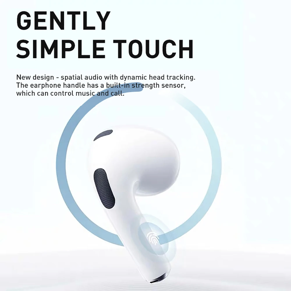 Smart bluetooth earphones Air series pro 4 headphones airbuds wireless Sports earbuds Tws Gaming headset gamer ad Case | Электроника