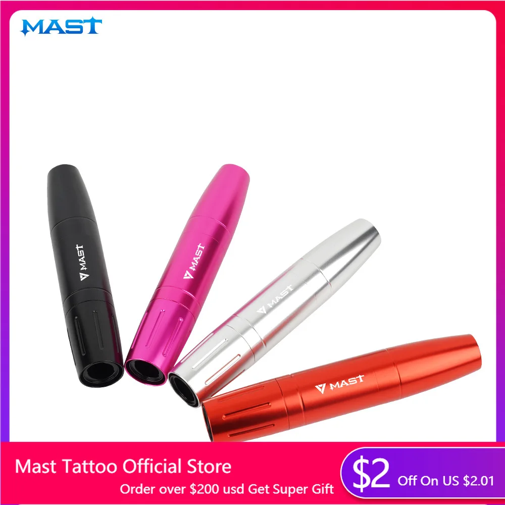 Машинка для перманентного макияжа мощный ротационный тату пистолет с RCA разъемом