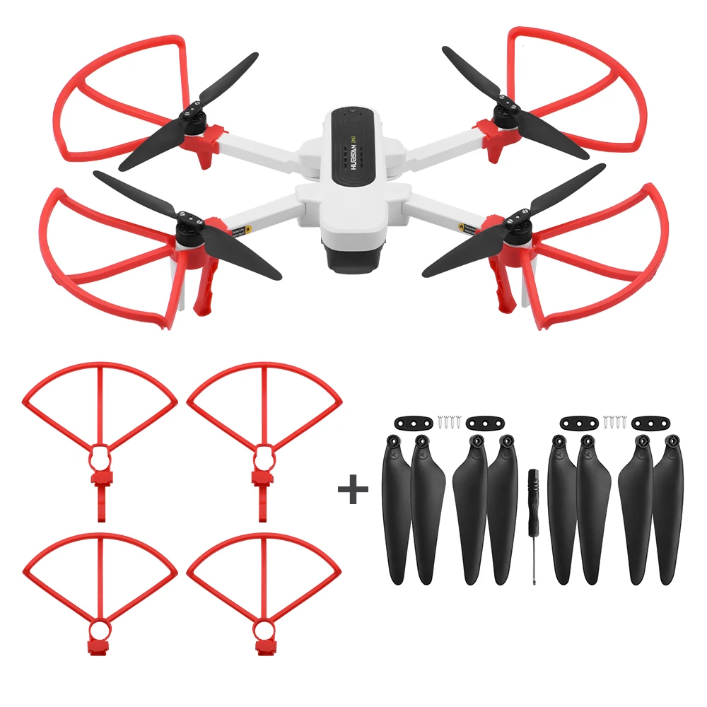 Пропеллеры для Hubsan Zino H117s реквизит пропеллер Защитная крышка Квадрокоптер