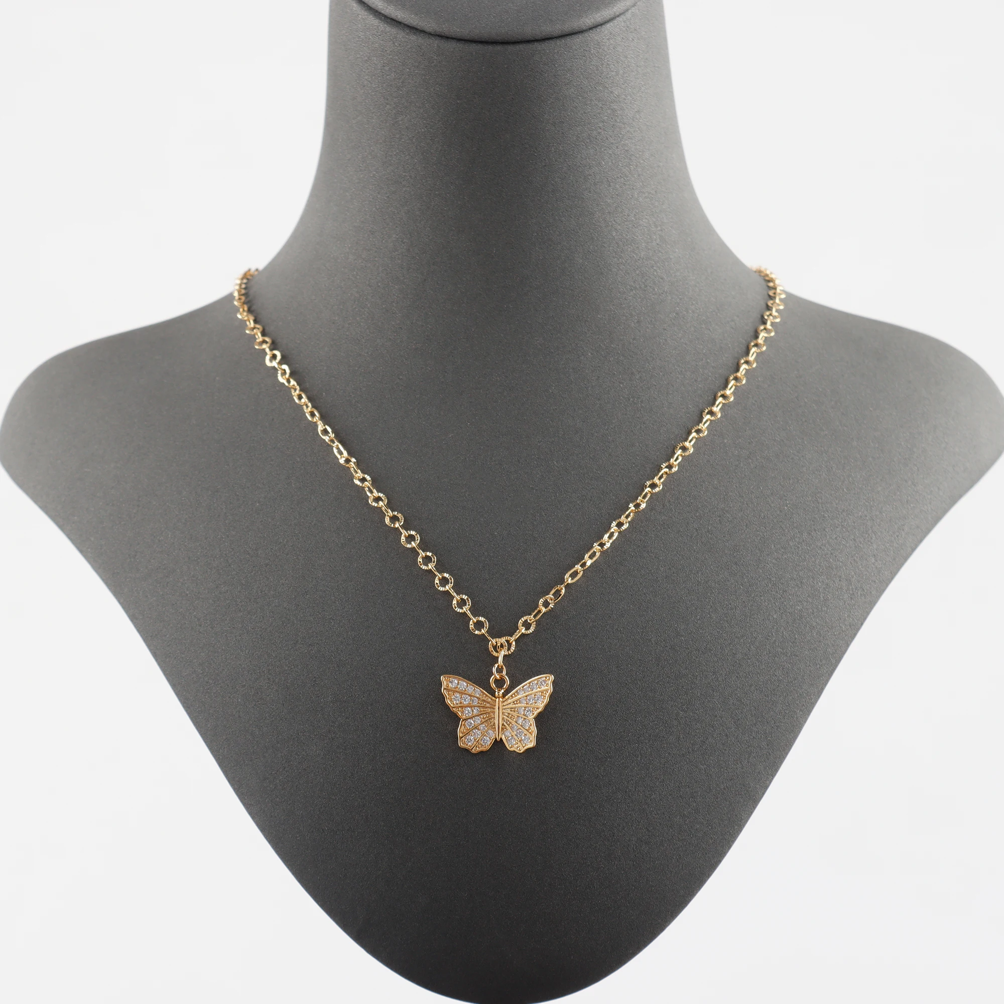 Женское Ожерелье GUFEATHER ожерелье из меди покрытое 18-каратным золотом без никеля 1