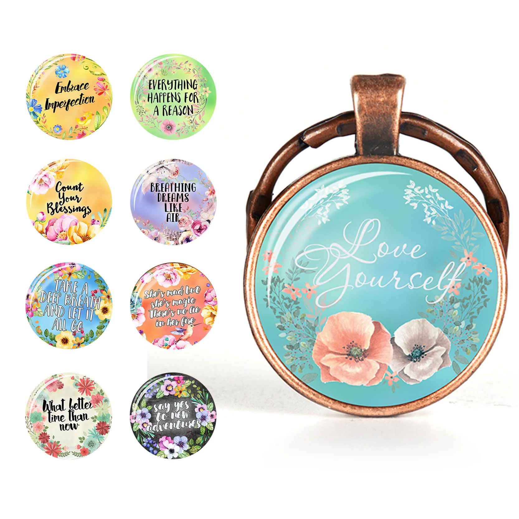 Брелок для ключей с надписью вдохновляющим подарком|Брелоки| |