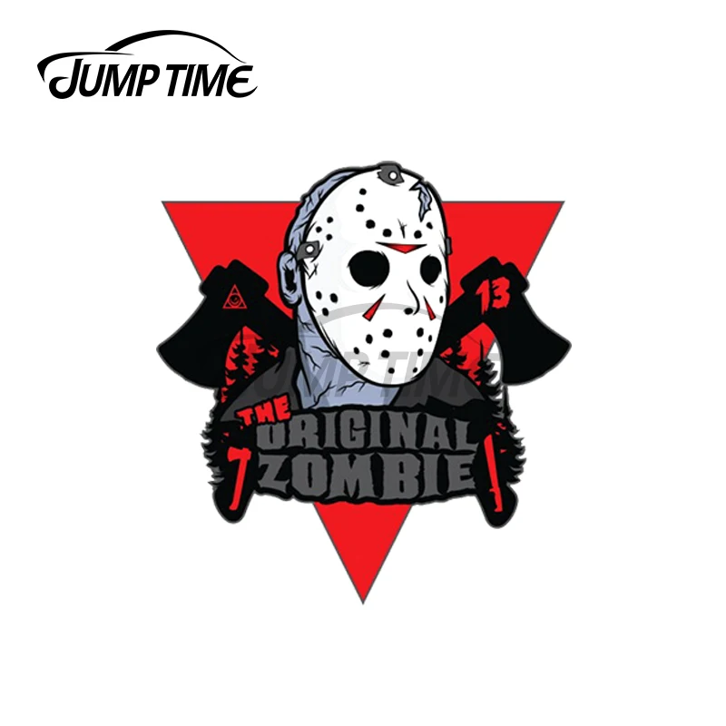 Оригинальная наклейка с изображением зомби Джейсона вурхиса 13x10 4 см