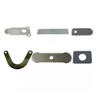 Пластина клапана U-образной формы, металлический аксессуар для воздушного компрессора, Ширина 59 мм, аксессуары для воздушного насоса, стабильная рабочая производительность