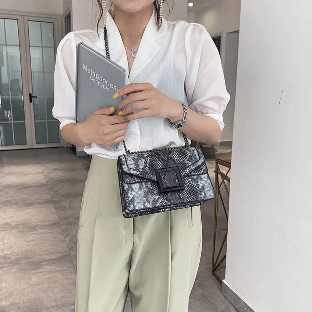 35 &amp Роскошные дамские сумочки женская сумка на плечо со змеиным принтом