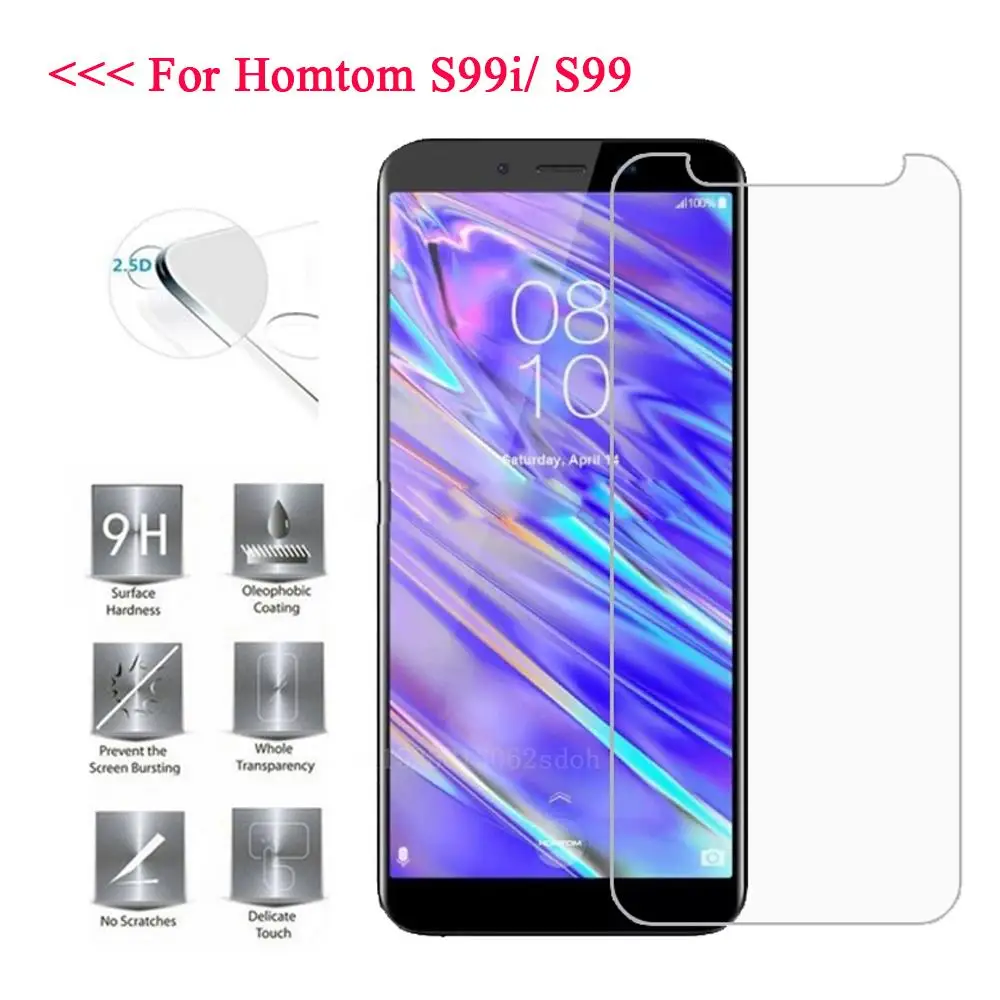 Защитное стекло 2.5D для смартфонов S17 S99i закаленное C13 HT 16S прозрачное популярный