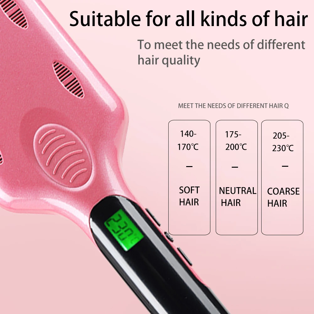 Professional Tourmaline Ceramic Heating wave hair straighteners Fast Warm-up Crimper curler corrugated Iron styling tools | Красота и