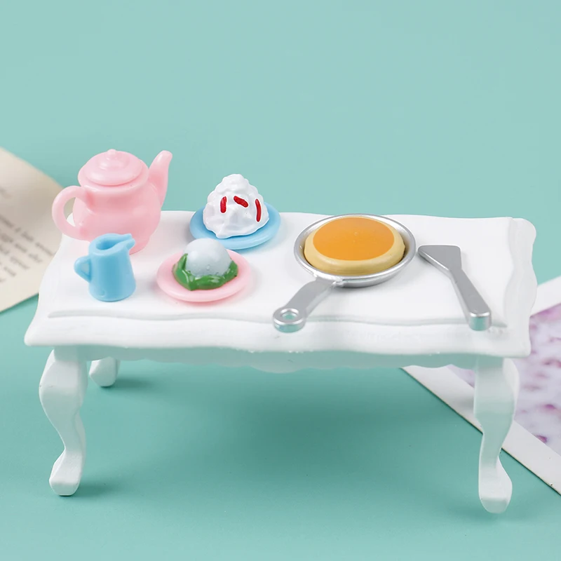 

22 pcs 1/12 Dollhouse Simulation Bread Dessert Drink Dollhouse Miniature Food Breakfast Snack Dessert Kitchen Toys Set