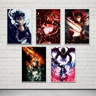 Алмазная 5D картина сделай сам, настенная мозаика с черным клевером, полная вышивка квадратнымикруглыми стразами, вышивка крестиком, декор для комнаты