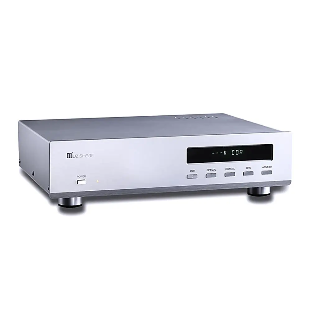 Декодер звука MUZISHARE R10 DAC Tube 12AU7 ES9018 Hifi 32Bit XLR DAC|Цифро-аналоговые преобразователи
