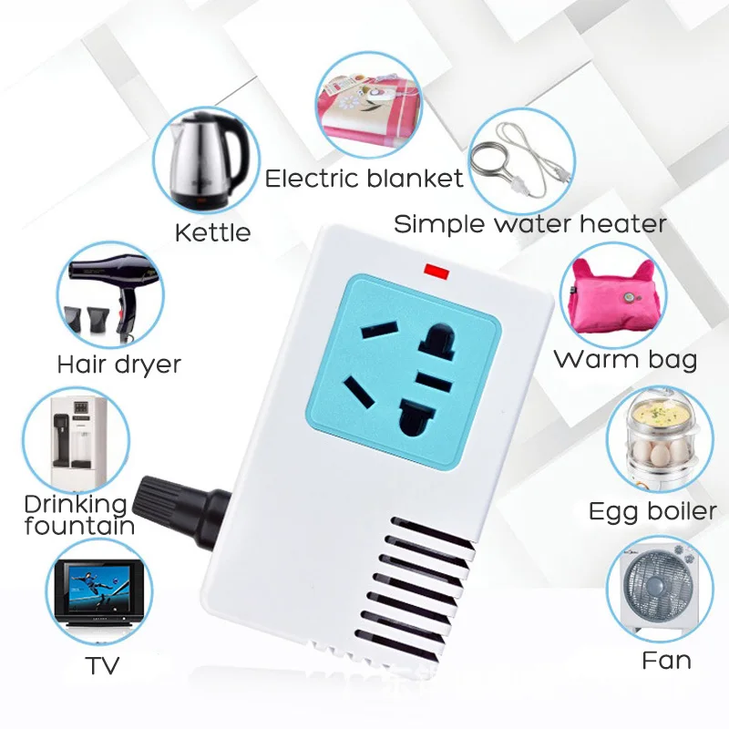 Переменный ток 220 В ЕС вилка преобразователь напряжения трансформатор 3500 Вт 10